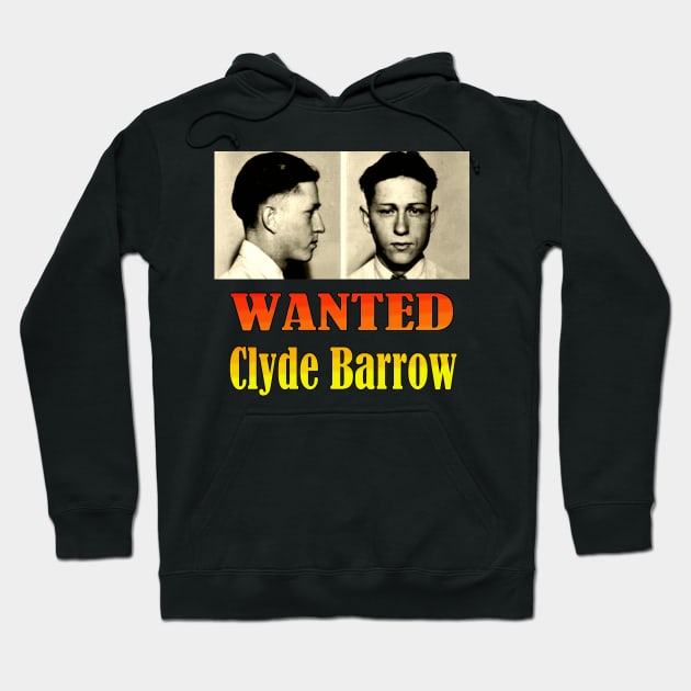 Wanted: Clyde Barrow Hoodie by Naves